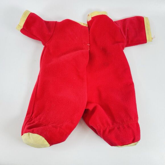 Cabbage Patch Kid Vintage 1988 Preemie Doll Red Pajamas Outfit - Picture 11 of 13
